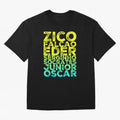 Brazil 1982 zico socrates eder best team never to win world cup79 Oversized T-Shirt Feel the Trophy Chase of FIFA World Cup 2026 Group Stage for Fans of Messi and Spain, Bringing Football Passion, Legendary Performances, Festival Vibes and
