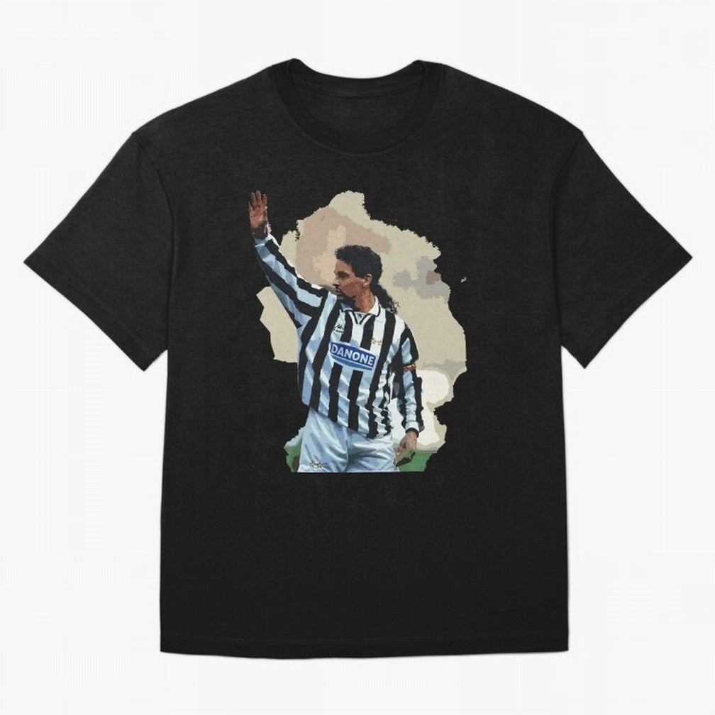 Roberto Baggio Oversized T-Shirt Cheer through Every Moment of Global Football Passion for FIFA World Cup 2026 USA Canada Mexico, Made for Haaland and Mbappe, Spain and Netherlands, Football Festival Excitement, Trophy Ambitions, Country Rivalries