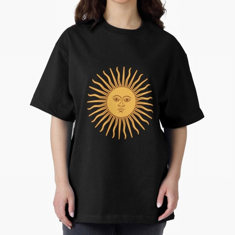 Argentina's Sun Oversized T-Shirt Bring Match Day Fire to FIFA World Cup 2026 Group Stage Spirit, Highlighting Brazil, Portugal and Argentina, Cristiano Ronaldo, Haaland and CR7, Champion Mindset, Group Stage Buzz, Knockout Tension and Passionate
