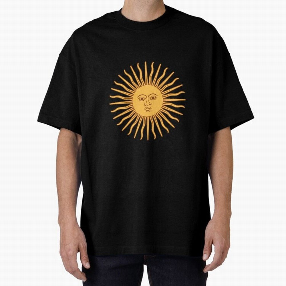 Argentina's Sun Oversized T-Shirt Bring Match Day Fire to FIFA World Cup 2026 Group Stage Spirit, Highlighting Brazil, Portugal and Argentina, Cristiano Ronaldo, Haaland and CR7, Champion Mindset, Group Stage Buzz, Knockout Tension and Passionate