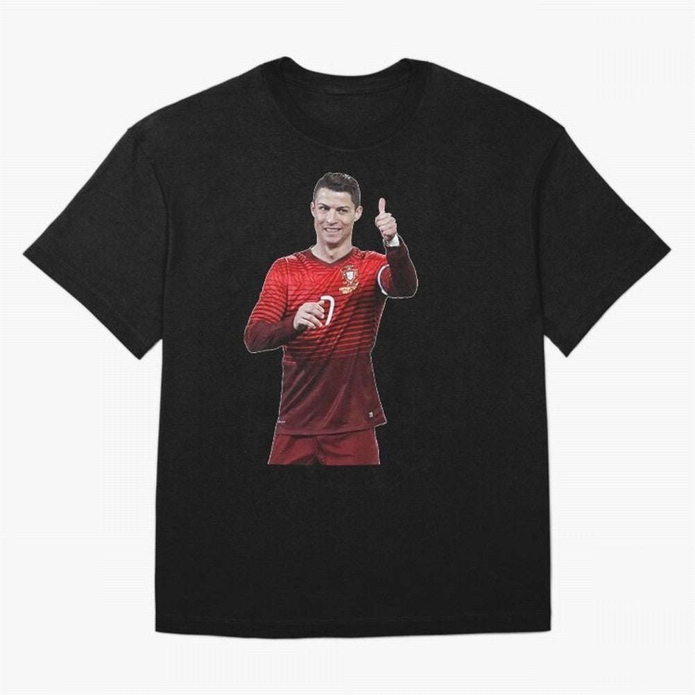 Ronaldo Thumbs Up Oversized T-Shirt Live the Energy of the FIFA World Cup 2026 Group Stage Journey through Haaland and Mbappe Highlights, Brazil, Portugal and Argentina Pride, Fan Favorite Moments, National Team Passion, Big Match Drama and Soccer