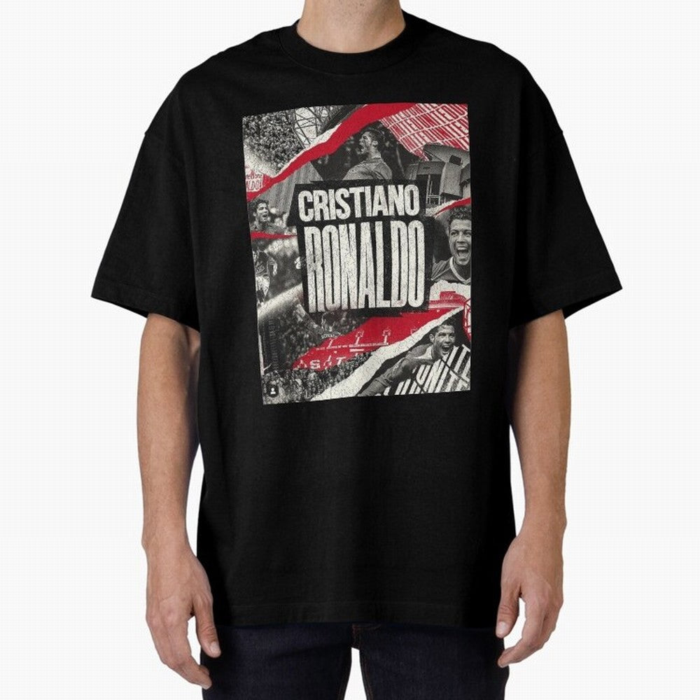 Welcome back to Manchester Oversized T-Shirt Honor Football Greatness during FIFA World Cup 2026 USA Canada Mexico for Fans of Haaland and England, Bringing Stadium Chants, National Pride, Trophy Dreams and Unforgettable Football Memories; Made for