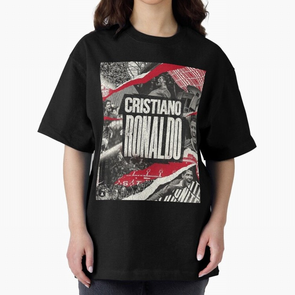 Welcome back to Manchester Oversized T-Shirt Honor Football Greatness during FIFA World Cup 2026 USA Canada Mexico for Fans of Haaland and England, Bringing Stadium Chants, National Pride, Trophy Dreams and Unforgettable Football Memories; Made for