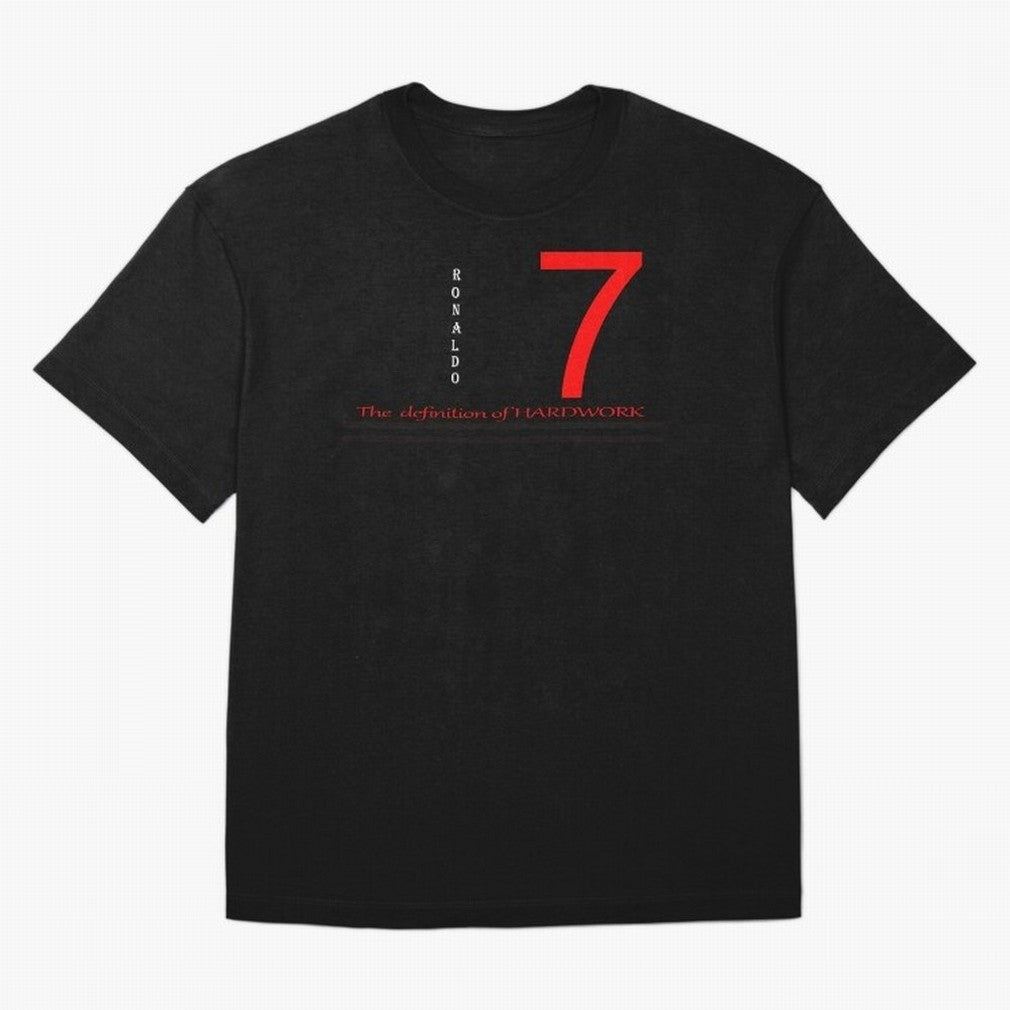 Christiano Ronaldo T-shirts Oversized T-Shirt Share Global Football Passion for FIFA World Cup 2026 Group Stage, Driven by CR7 and Messi, Argentina and Brazil, Soccer Culture, Superstar Moments, National Team Dreams and Competitive Fire; Created