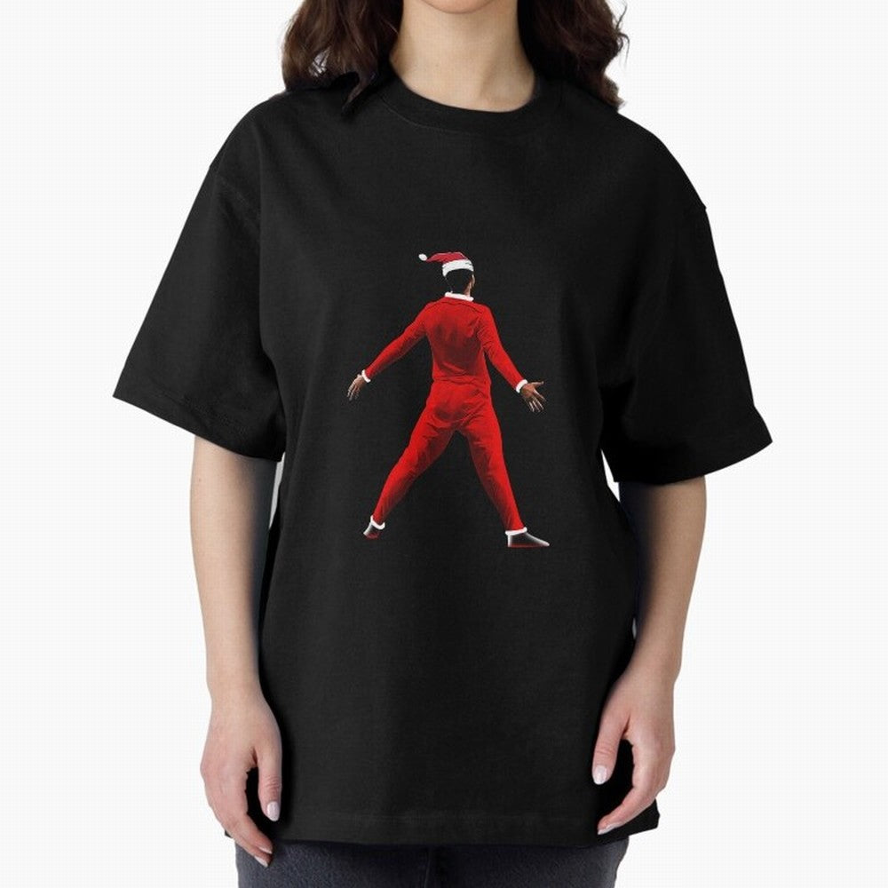 All I Want For Christmas Is Siuuu CR7 fans Christian Ronaldo Xmas Oversized T-Shirt Join the Countdown to FIFA World Cup 2026 USA Canada Mexico for Fans of CR7 and Messi and Portugal, Bringing Championship Spirit, Famous Goals, Roaring Crowds and