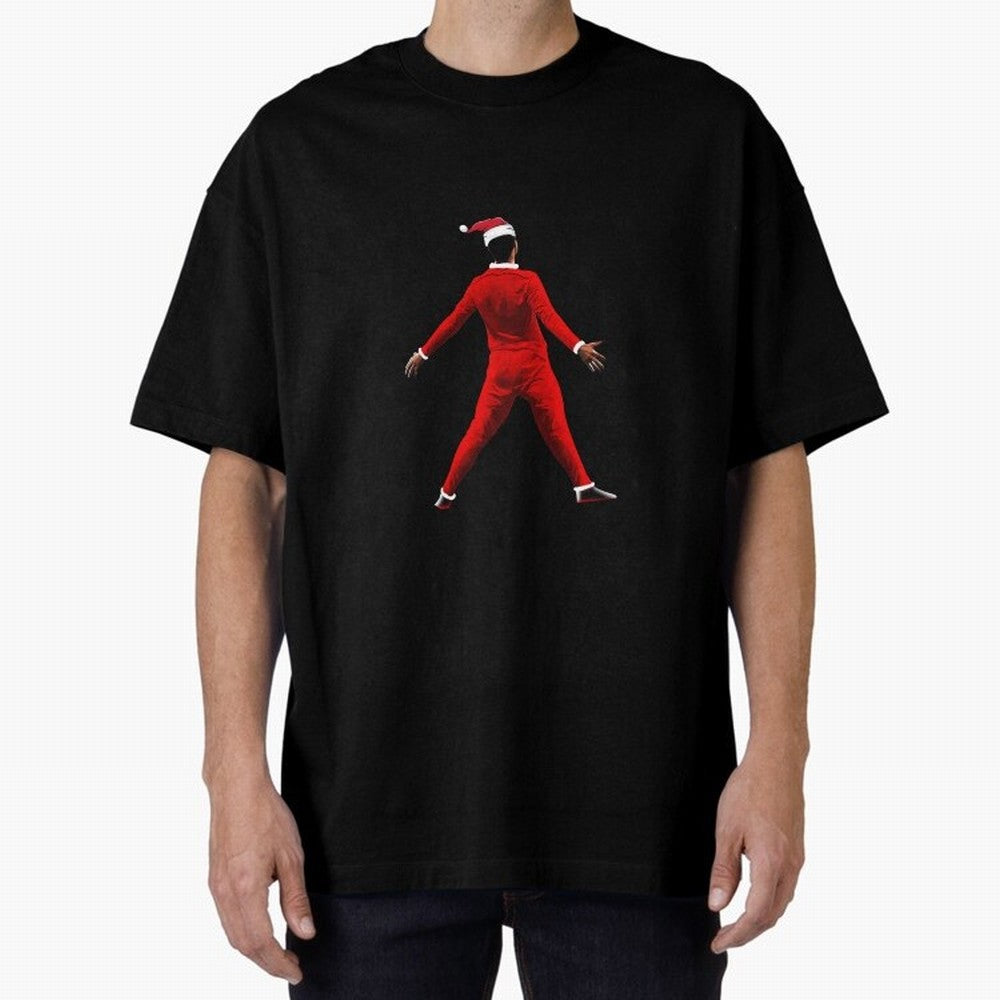 All I Want For Christmas Is Siuuu CR7 fans Christian Ronaldo Xmas Oversized T-Shirt Join the Countdown to FIFA World Cup 2026 USA Canada Mexico for Fans of CR7 and Messi and Portugal, Bringing Championship Spirit, Famous Goals, Roaring Crowds and