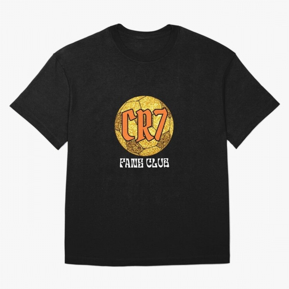 CR7 BLK3 Oversized T-Shirt Support Your Favorite Stars during FIFA World Cup 2026 USA Canada Mexico for Fans of Mbappe and Brazil, Portugal and Argentina, Bringing Stadium Chants, National Pride, Trophy Dreams and Unforgettable Football Memories;