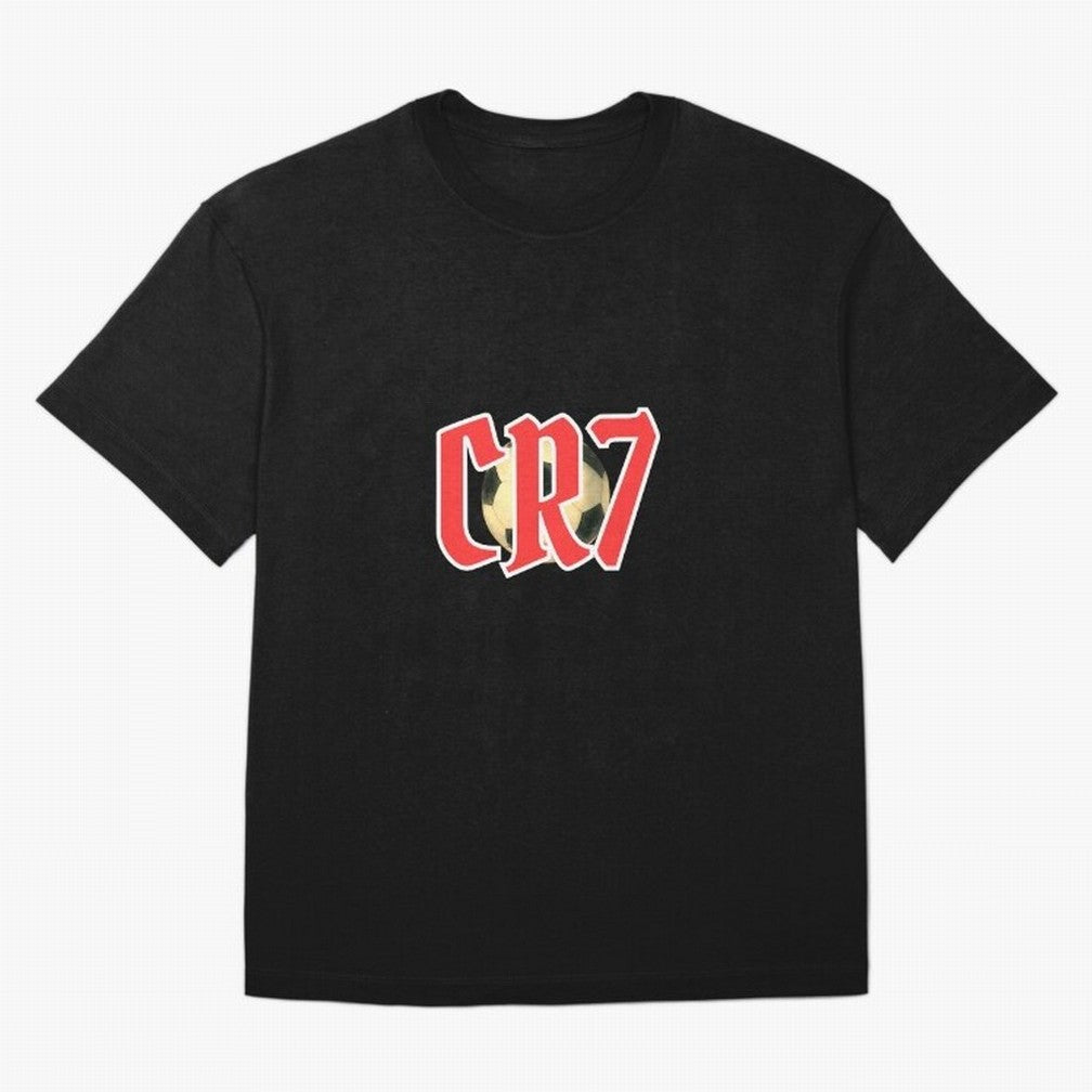 CR7 RED Oversized T-Shirt Celebrate Golden Goal Energy in FIFA World Cup 2026 USA Canada Mexico Spirit, Inspired by Brazil, Messi and Cristiano Ronaldo, Classic Soccer Heritage, Championship Pressure, Fan Loyalty and International Pride; Made for