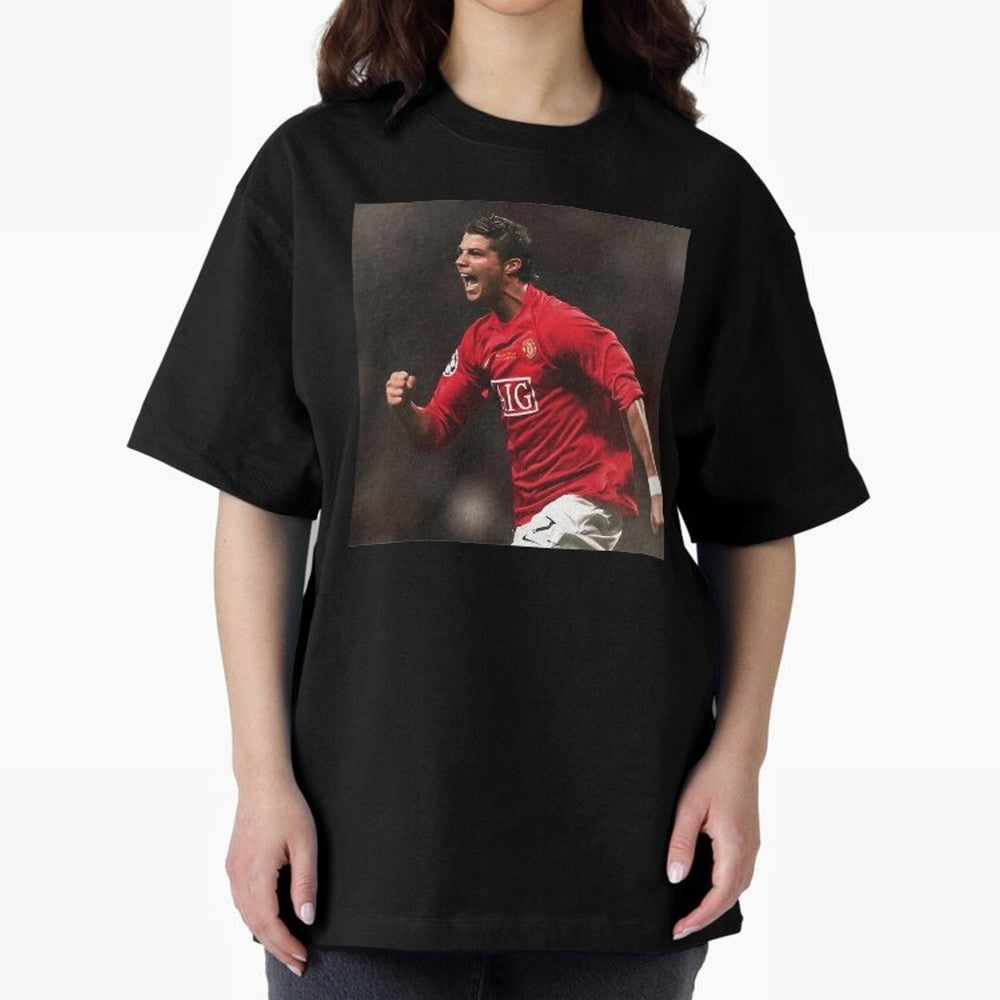 Welcome home Ronaldo Oversized T-Shirt Join Global Football Passion for FIFA World Cup 2026 USA Canada Mexico, Filled with Mbappe and Neymar, Spain, Goal Celebration Energy, Supporter Heritage, Football Icons and Worldwide Tournament Joy; Ideal for