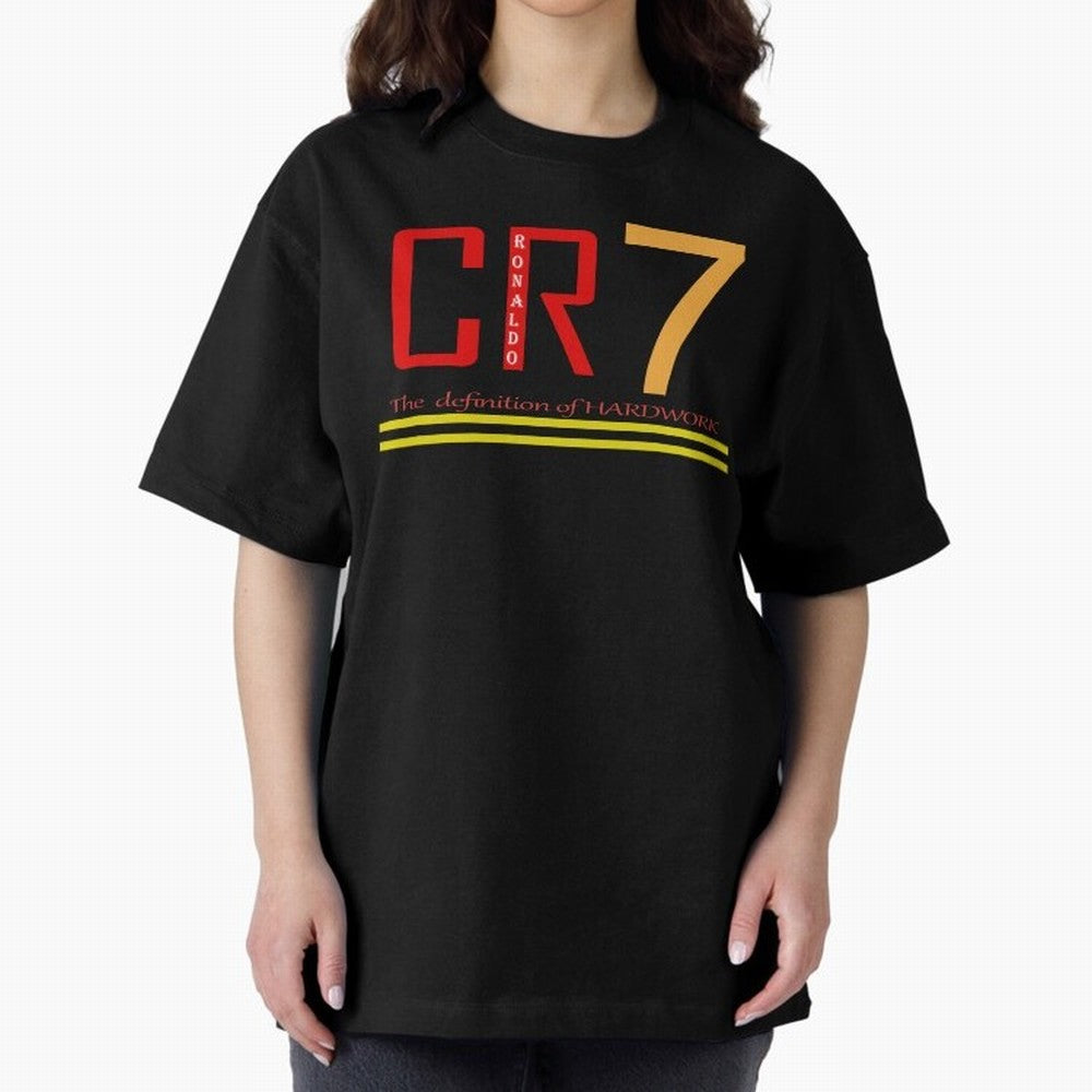 Christiano Ronaldo T-shirts Oversized T-Shirt Support Your Favorite Stars during FIFA World Cup 2026 for Fans of Neymar, Haaland and Cristiano Ronaldo and Spain and Netherlands, Bringing Classic Soccer Heritage, Championship Pressure, Fan Loyalty