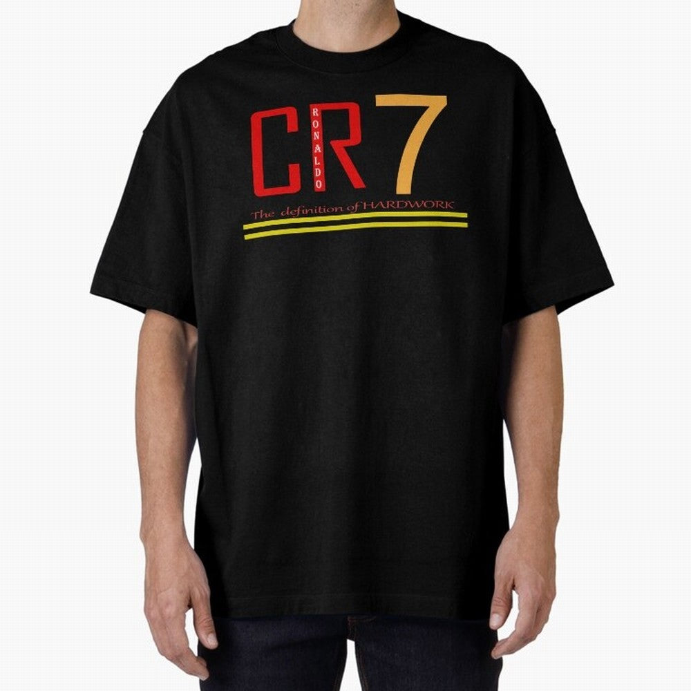 Christiano Ronaldo T-shirts Oversized T-Shirt Support Your Favorite Stars during FIFA World Cup 2026 for Fans of Neymar, Haaland and Cristiano Ronaldo and Spain and Netherlands, Bringing Classic Soccer Heritage, Championship Pressure, Fan Loyalty