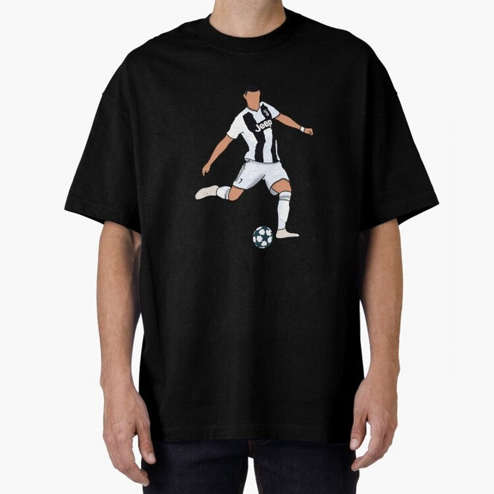 Ronaldo Oversized T-Shirt Carry the Colors and Pride of the FIFA World Cup 2026 USA Canada Mexico Journey through Messi Highlights, England Pride, Match Day Excitement, Supporter Culture, Golden Goals and Global Football Passion; Ideal for