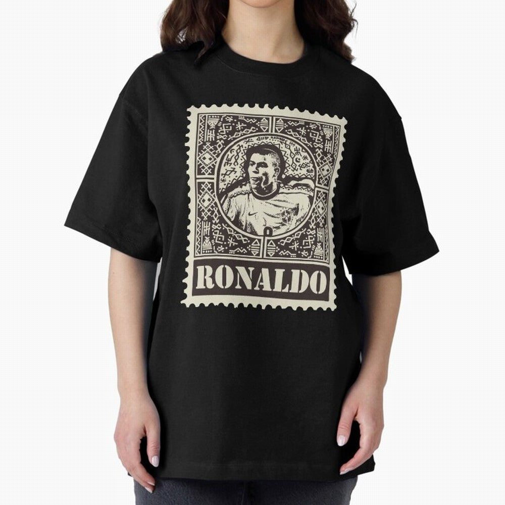 LEGEND FOOTBALL Oversized T-Shirt Bring Global Tournament Vibes to Global Football Passion for FIFA World Cup 2026 Group Stage, Centered on Haaland and Mbappe, Argentina and Brazil, Sports Nostalgia, International Competition, Famous Players and