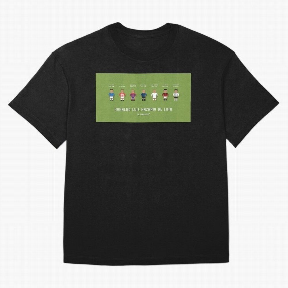 Ronaldo R9 Clubs Oversized T-Shirt Feel FIFA World Cup 2026 Spirit, Featuring England and Germany, Haaland, Championship Spirit, Famous Goals, Roaring Crowds and International Football Unity; Great for Supporters Who Love Legendary Players,