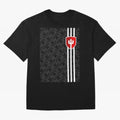 Manchester United 2017/18 3rd Kit Jersey Pattern Oversized T-Shirt Refresh Global Football Passion for FIFA World Cup 2026 USA Canada Mexico, with Cristiano Ronaldo, Haaland and CR7, Portugal, Worldwide Fan Energy, Dramatic Goals, Stadium Lights