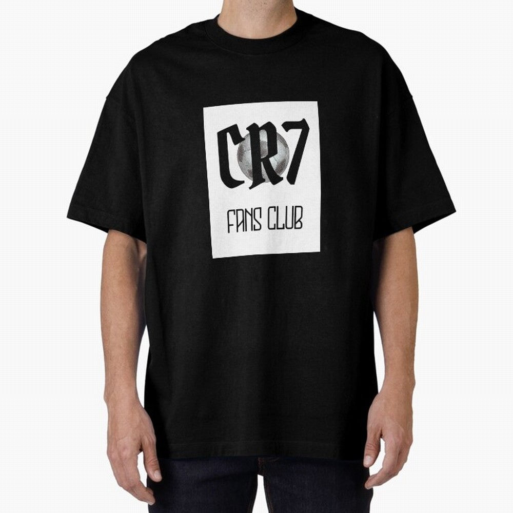 CR7 Oversized T-Shirt Capture the FIFA World Cup 2026 Journey through Messi, CR7 and Mbappe Highlights, Brazil Pride, Retro Football Energy, Iconic Rivalries, Trophy Chase Drama and Stadium Atmosphere; Made for Collectors Who Enjoy Iconic Players,