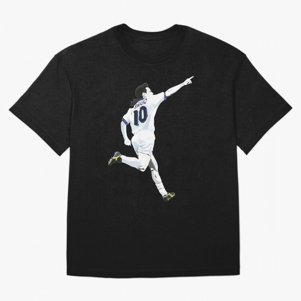 Roberto Baggio - Italy | Mbappe gift Oversized T-Shirt Feel FIFA World Cup 2026 Group Stage for Fans of CR7 and Brazil, Bringing Sports Nostalgia, International Competition, Famous Players and Unforgettable Victories; Made for Collectors Who Enjoy