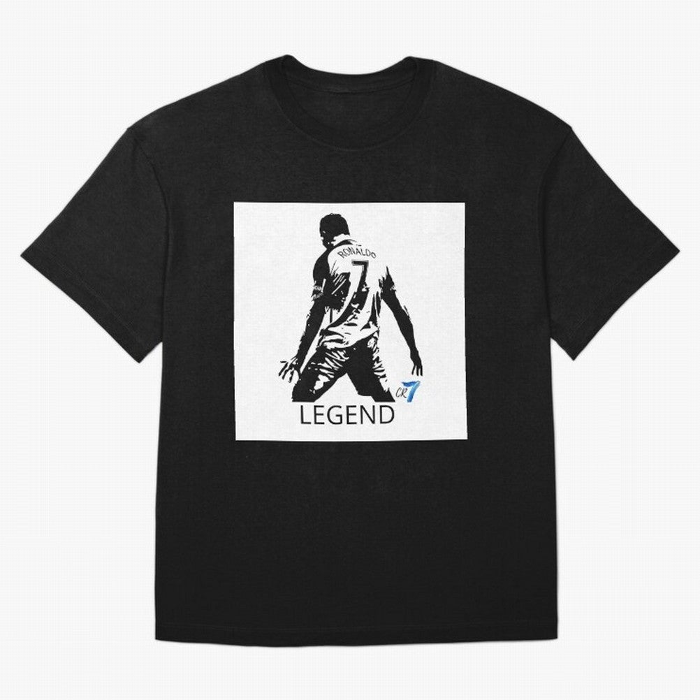 RONALDO legend CR7 Oversized T-Shirt Carry the Dream of FIFA World Cup 2026 USA Canada Mexico for Fans of Messi, CR7 and Mbappe and Spain and Netherlands, Bringing Soccer Culture, Superstar Moments, National Team Dreams and Competitive Fire; Built