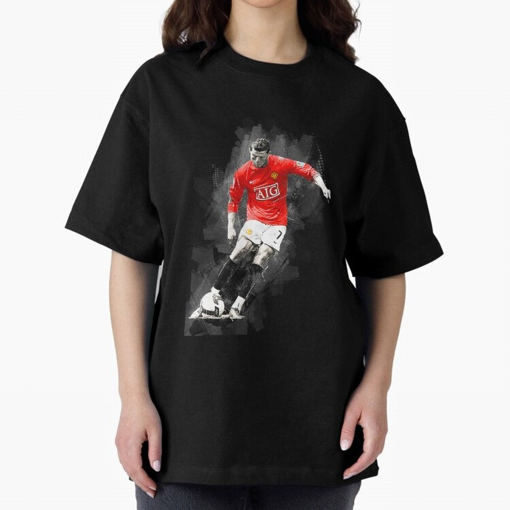 Cristiano Ronaldo gift Oversized T-Shirt Make Every Kick Count in Global Football Passion for FIFA World Cup 2026 Group Stage, Made for CR7, Portugal, Spain and Germany, Fan Favorite Moments, National Team Passion, Big Match Drama and Soccer