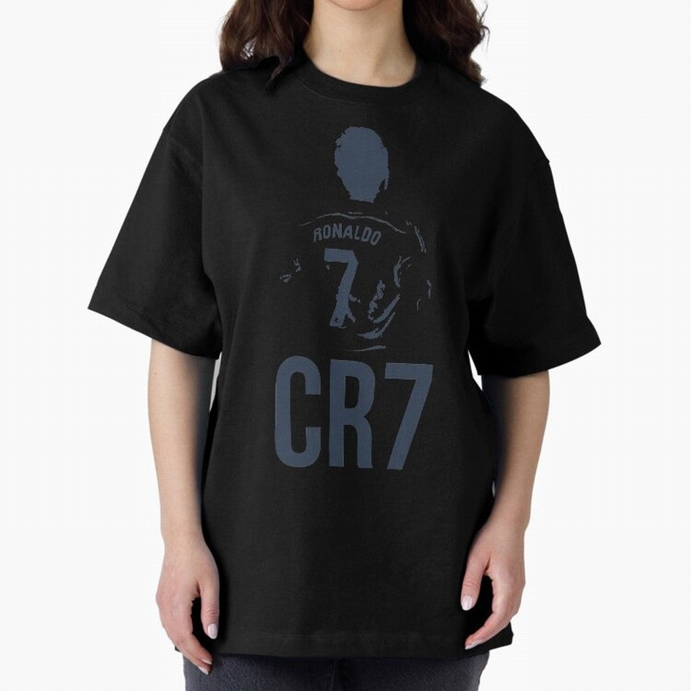 CR7 - Cristiano Ronaldo Oversized T-Shirt Join the Global Buzz around the FIFA World Cup 2026 Journey through Cristiano Ronaldo Highlights, Argentina, France and Brazil Pride, Global Supporter Spirit, Legendary Goals, National Colors and Tournament
