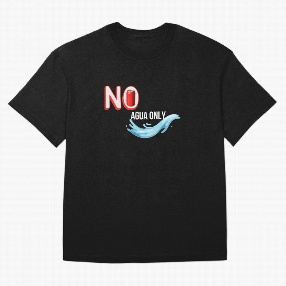 Cristiano Ronaldo - No Soda Coca Drink Agua Water Only Oversized T-Shirt Show Up for the Glory of Global Football Passion for FIFA World Cup 2026, Centered on CR7, Netherlands, Football Passion, Legendary Performances, Festival Vibes and Supporter