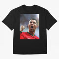 CR7: The Eternal GOAT Oversized T-Shirt Celebrate Every Goal in FIFA World Cup 2026 Group Stage for Fans of Neymar, Haaland and Cristiano Ronaldo and England and Germany, Bringing Goal Celebration Energy, Supporter Heritage, Football Icons and