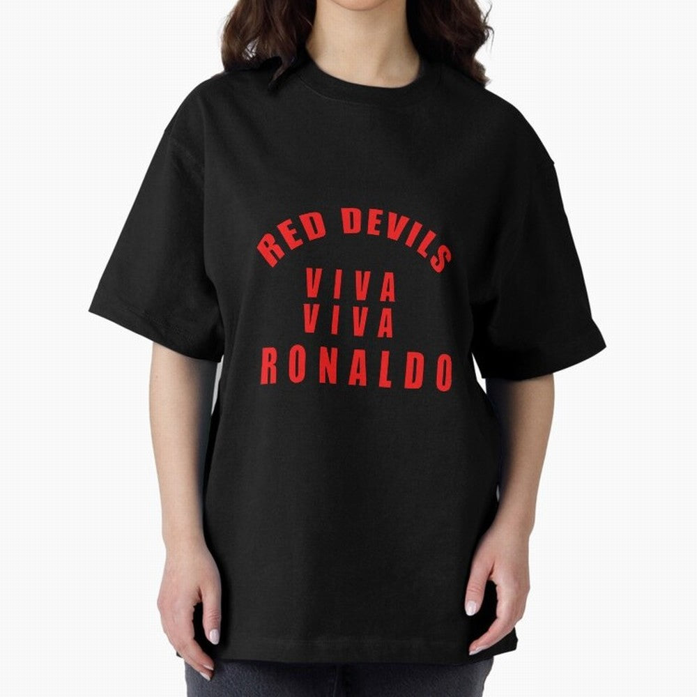 Viva Viva Ronaldo Oversized T-Shirt Make Every Kick Count in FIFA World Cup 2026 USA Canada Mexico Centered on Neymar, England and Germany Energy, Supporter Pride, Iconic Celebrations, Legendary Names and Global Match Day Energy; Made for Die Hard