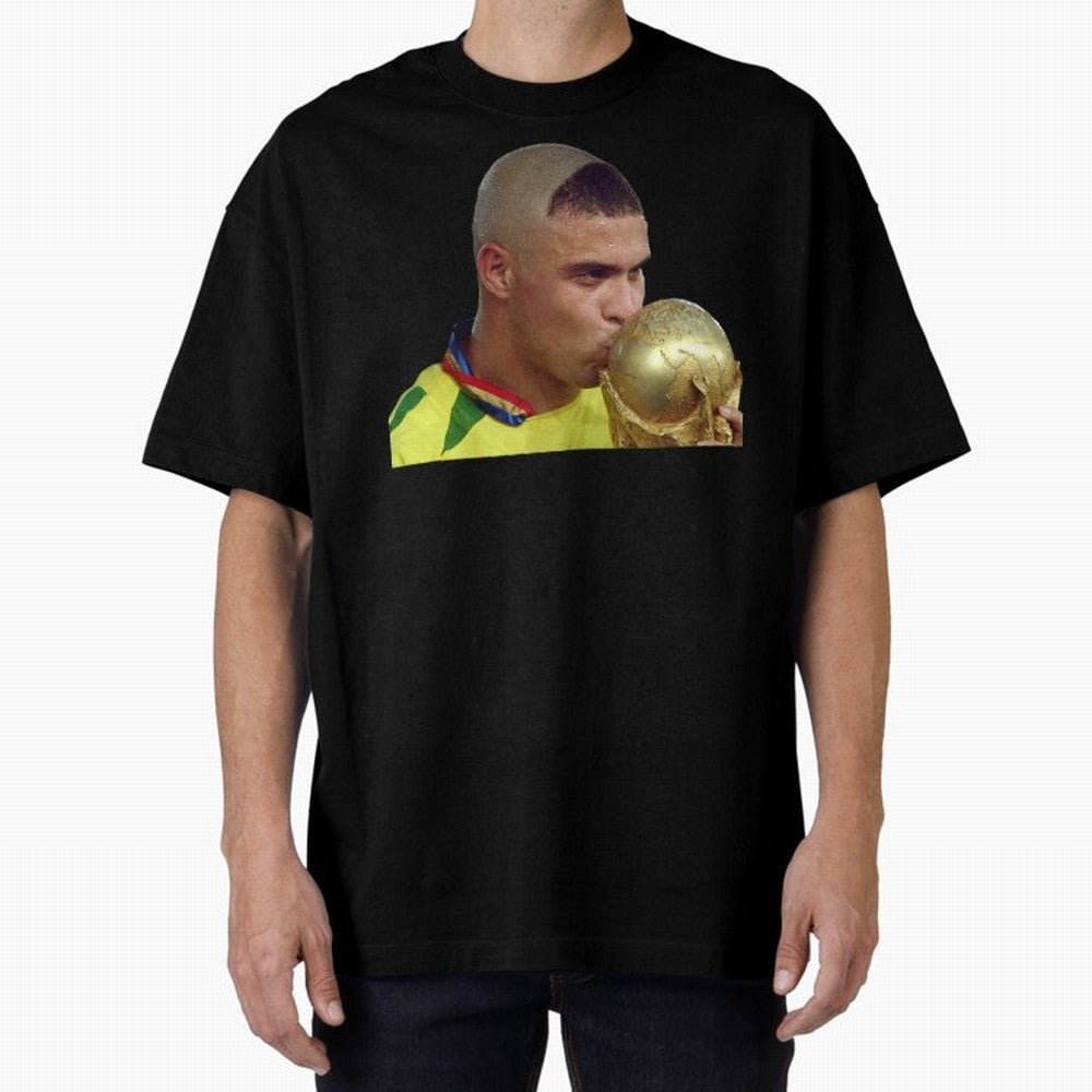 El Fenomeno Oversized T-Shirt Honor Football Greatness during Global Football Passion for FIFA World Cup 2026 Group Stage, Highlighting Neymar, Portugal, Spain and Germany, Football Festival Excitement, Trophy Ambitions, Country Rivalries and Star