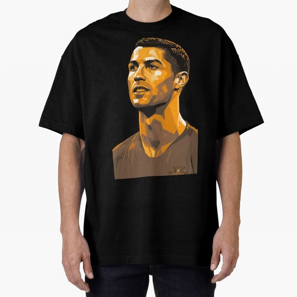 Ronaldo Oversized T-Shirt Embrace Global Football Passion for FIFA World Cup 2026 USA Canada Mexico, Capturing Messi, Neymar and Mbappe, Brazil, Portugal and Argentina, Champion Mindset, Group Stage Buzz, Knockout Tension and Passionate Fan