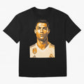 Ronaldo Oversized T-Shirt Spotlight Match Day Hype around FIFA World Cup 2026 USA Canada Mexico, Neymar, Haaland and Cristiano Ronaldo, England, France and Netherlands, Fan Favorite Moments, National Team Passion, Big Match Drama and Soccer