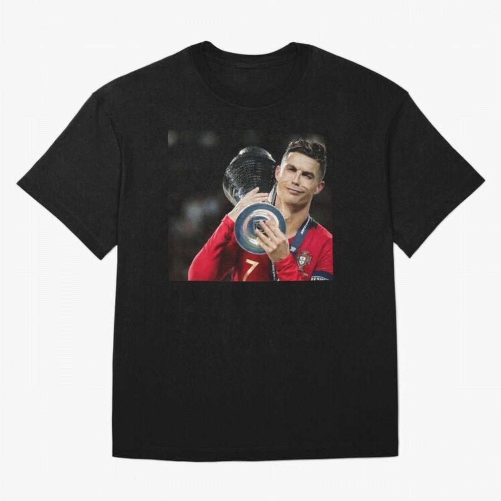 Ronaldo Oversized T-Shirt Show Your Love for Match Day Hype around FIFA World Cup 2026, Haaland and Mbappe, Brazil, Football History, Final Match Energy, Crowd Noise and Once in a Lifetime Moments; Ideal for Passionate Fans Who Love Underdog