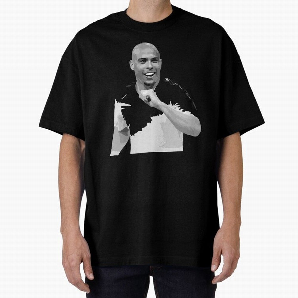 R9 Ronaldo Oversized T-Shirt Bring Retro Soccer Energy to FIFA World Cup 2026 Spirit, Highlighting Argentina, Messi, Champion Mindset, Group Stage Buzz, Knockout Tension and Passionate Fan Culture; Made for Die Hard Supporters, Soccer Lovers, Game