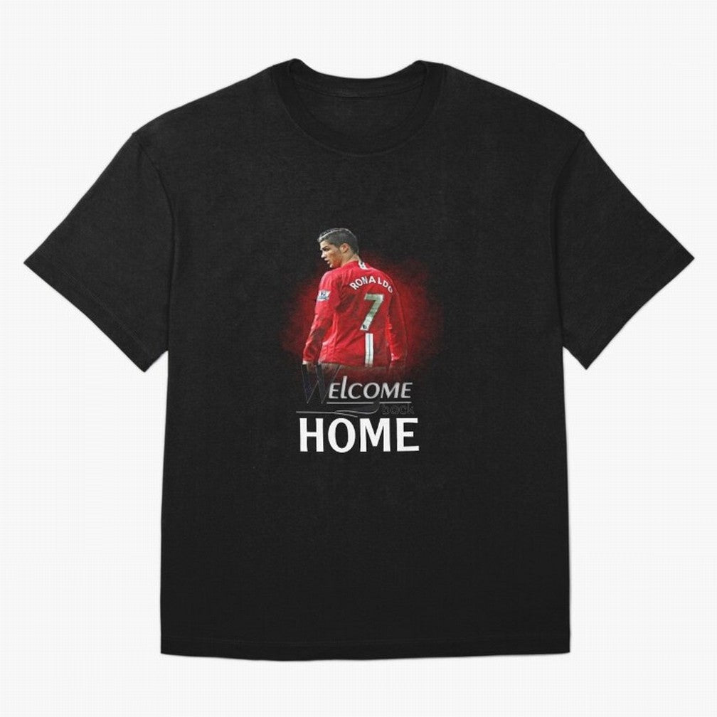 Cristiano Ronaldo welcome back - Manchester Oversized T-Shirt Get Ready for FIFA World Cup 2026 Spirit, Built around Netherlands, Messi, Neymar and Mbappe, Football History, Final Match Energy, Crowd Noise and Once in a Lifetime Moments; Ideal for