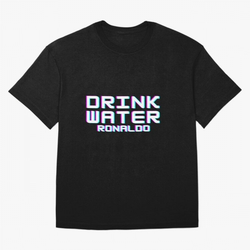 drink water ronaldo Oversized T-Shirt Make Every Match About FIFA World Cup 2026 Group Stage Spirit, Highlighting France and Portugal, Cristiano Ronaldo, Fan Favorite Moments, National Team Passion, Big Match Drama and Soccer History; Perfect for