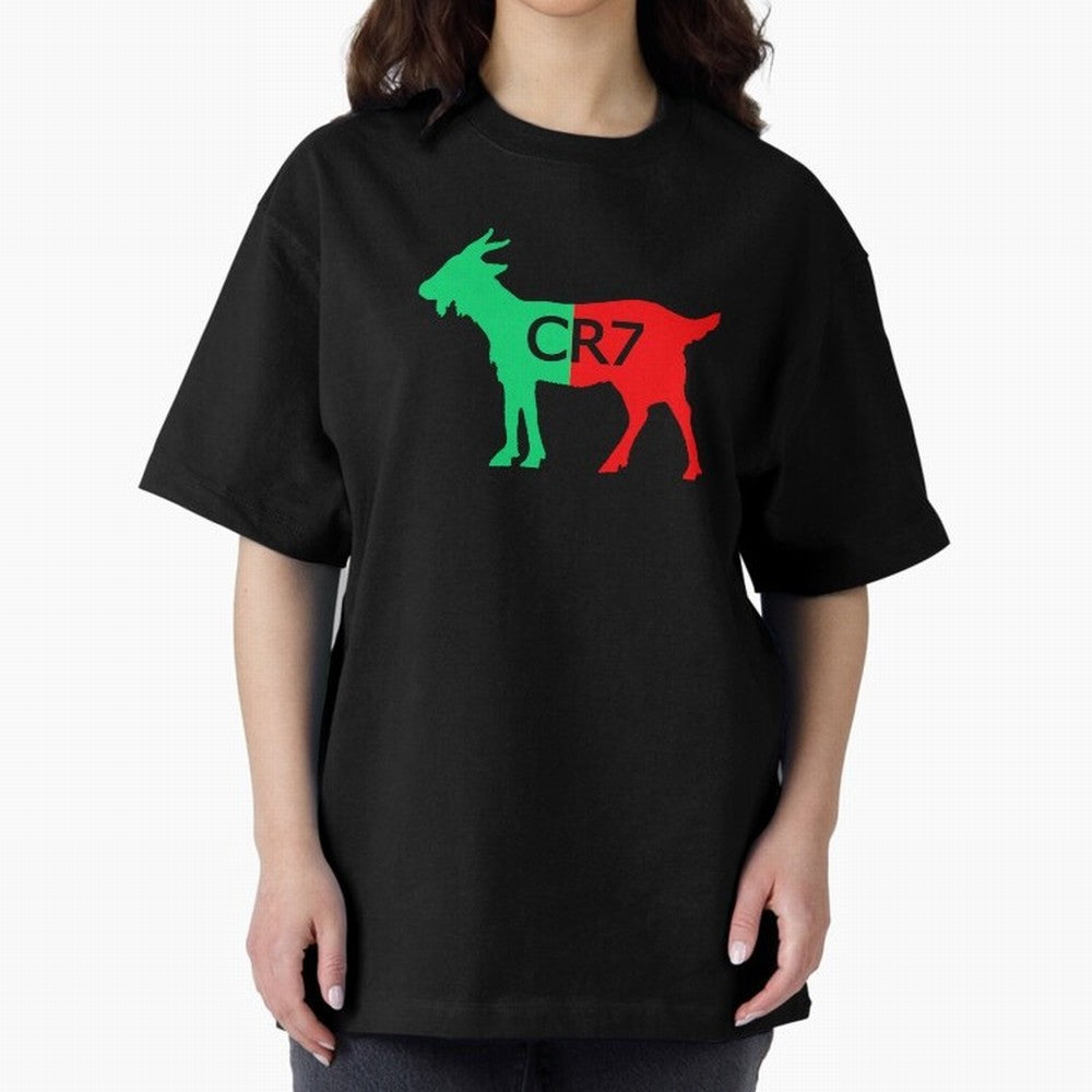 CR7 GOAT Tuga Oversized T-Shirt Celebrate the Biggest Stage of the FIFA World Cup 2026 USA Canada Mexico Journey through Mbappe Highlights, Argentina, France and Brazil Pride, Tournament Hype, Historic Matchups, Family Viewing Parties and Global