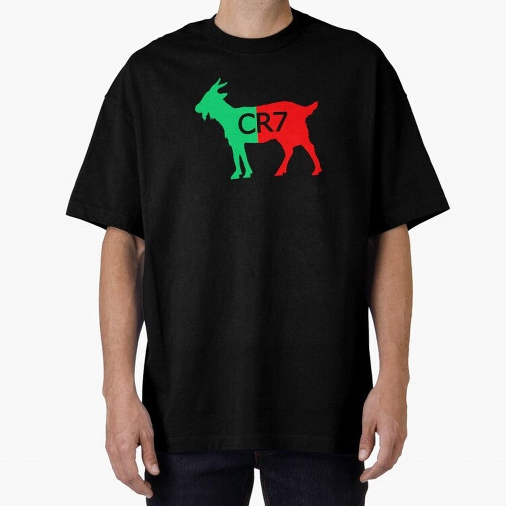 CR7 GOAT Tuga Oversized T-Shirt Celebrate the Biggest Stage of the FIFA World Cup 2026 USA Canada Mexico Journey through Mbappe Highlights, Argentina, France and Brazil Pride, Tournament Hype, Historic Matchups, Family Viewing Parties and Global