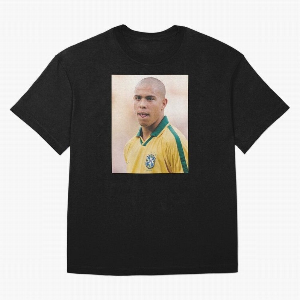 Art Ronaldo Luis Nazario de Lima Oversized T-Shirt Show Your Love for FIFA World Cup 2026 USA Canada Mexico Spirit, Highlighting France and Portugal, Mbappe, Championship Spirit, Famous Goals, Roaring Crowds and International Football Unity;