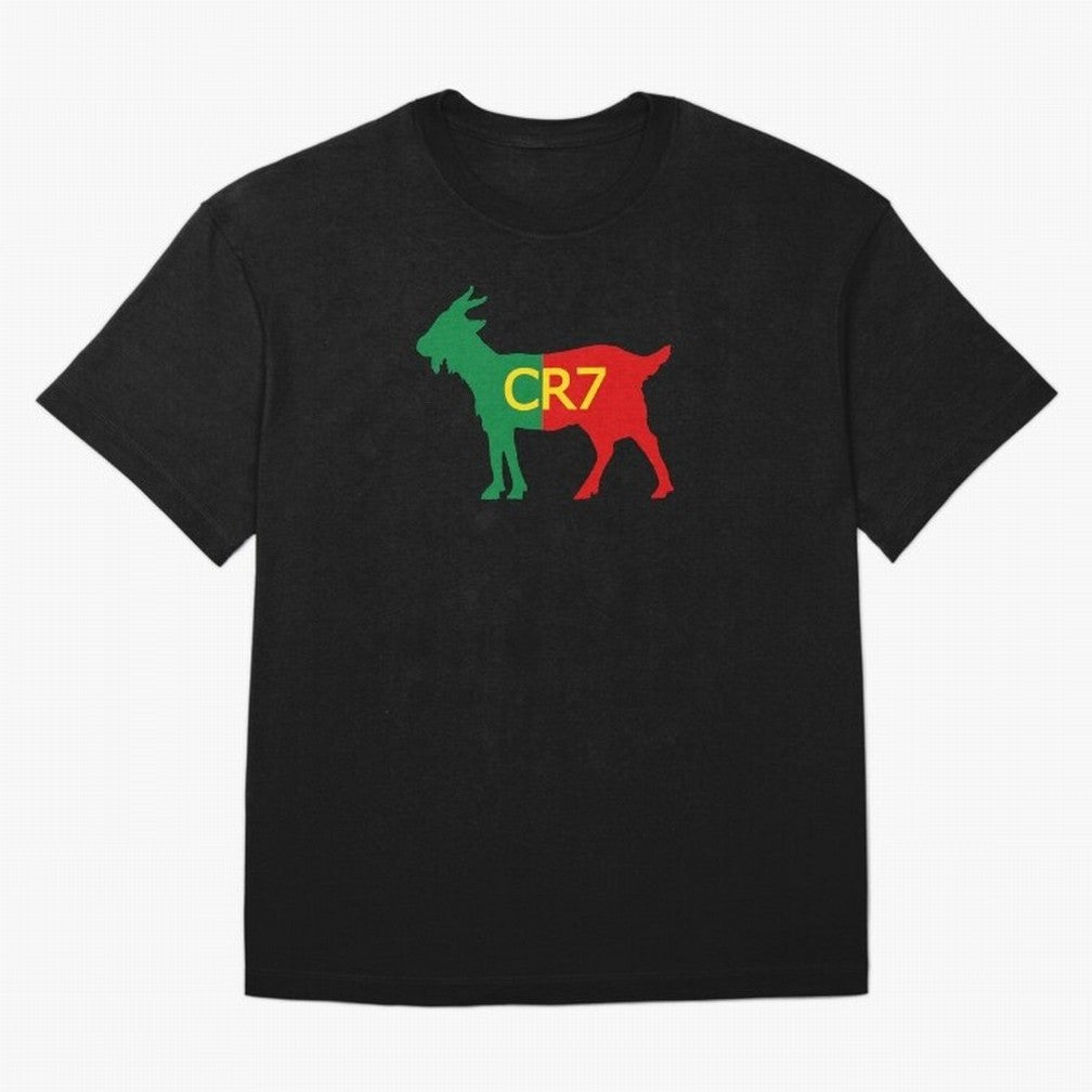 CR7 GOAT Tuga 2 Oversized T-Shirt Enjoy Match Day Hype around FIFA World Cup 2026 USA Canada Mexico, Neymar, Argentina, France and Brazil, Champion Mindset, Group Stage Buzz, Knockout Tension and Passionate Fan Culture; Created for Match Day