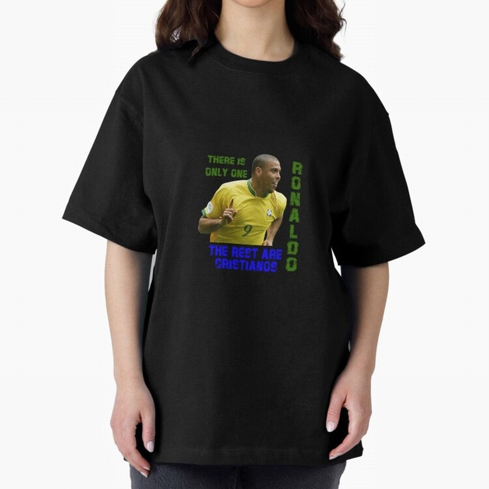 There is only one Ronaldo, the rest are Cristianos - Ronaldo Football Meme Oversized T-Shirt Discover Match Day Hype around FIFA World Cup 2026, Cristiano Ronaldo, Haaland and CR7, Brazil, Vintage Soccer Flavor, Modern Football Stars, National