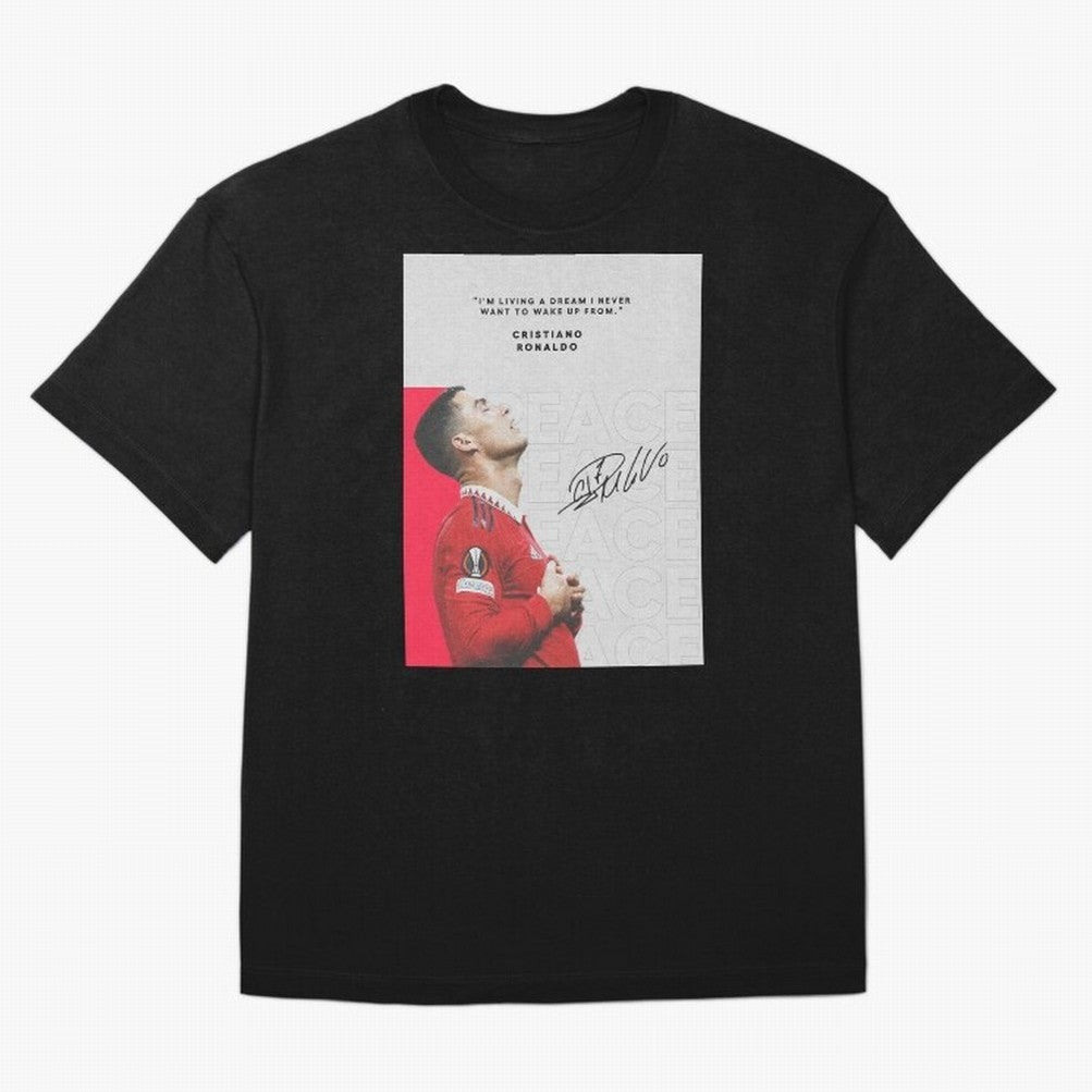 PEACE OF MIND Oversized T-Shirt Show Up for the Glory of Match Day Hype around FIFA World Cup 2026 Group Stage, Haaland and Mbappe, Brazil, Championship Spirit, Famous Goals, Roaring Crowds and International Football Unity; Ideal for Fans Who
