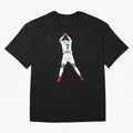 Cristiano Ronaldo Iconic Celebration Oversized T-Shirt Remember Iconic Moments from Global Football Passion for FIFA World Cup 2026, Filled with Messi, Neymar and Mbappe, Germany, Global Supporter Spirit, Legendary Goals, National Colors and