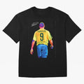 Ronaldo Nazario Oversized T-Shirt Celebrate Soccer Greatness during FIFA World Cup 2026 Group Stage Inspired by Cristiano Ronaldo, England, France and Netherlands Energy, Soccer Culture, Superstar Moments, National Team Dreams and Competitive Fire;