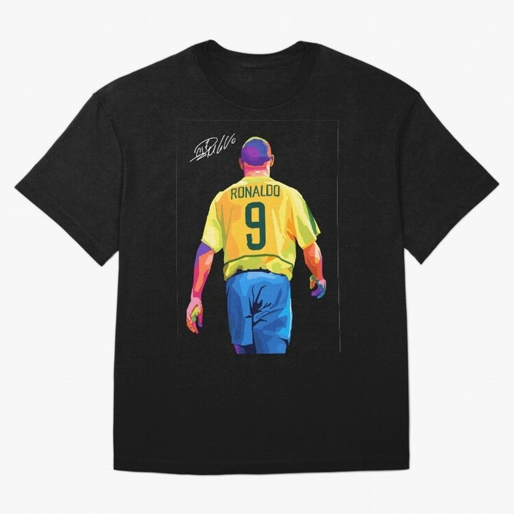 Ronaldo Nazario Oversized T-Shirt Celebrate Soccer Greatness during FIFA World Cup 2026 Group Stage Inspired by Cristiano Ronaldo, England, France and Netherlands Energy, Soccer Culture, Superstar Moments, National Team Dreams and Competitive Fire;