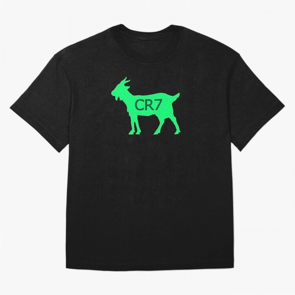 CR7 GOAT Saudi Arabia Green Oversized T-Shirt Celebrate Classic Football Spirit in FIFA World Cup 2026 Group Stage Connected to Messi, Neymar and Mbappe, England, France and Netherlands Energy, Global Supporter Spirit, Legendary Goals, National
