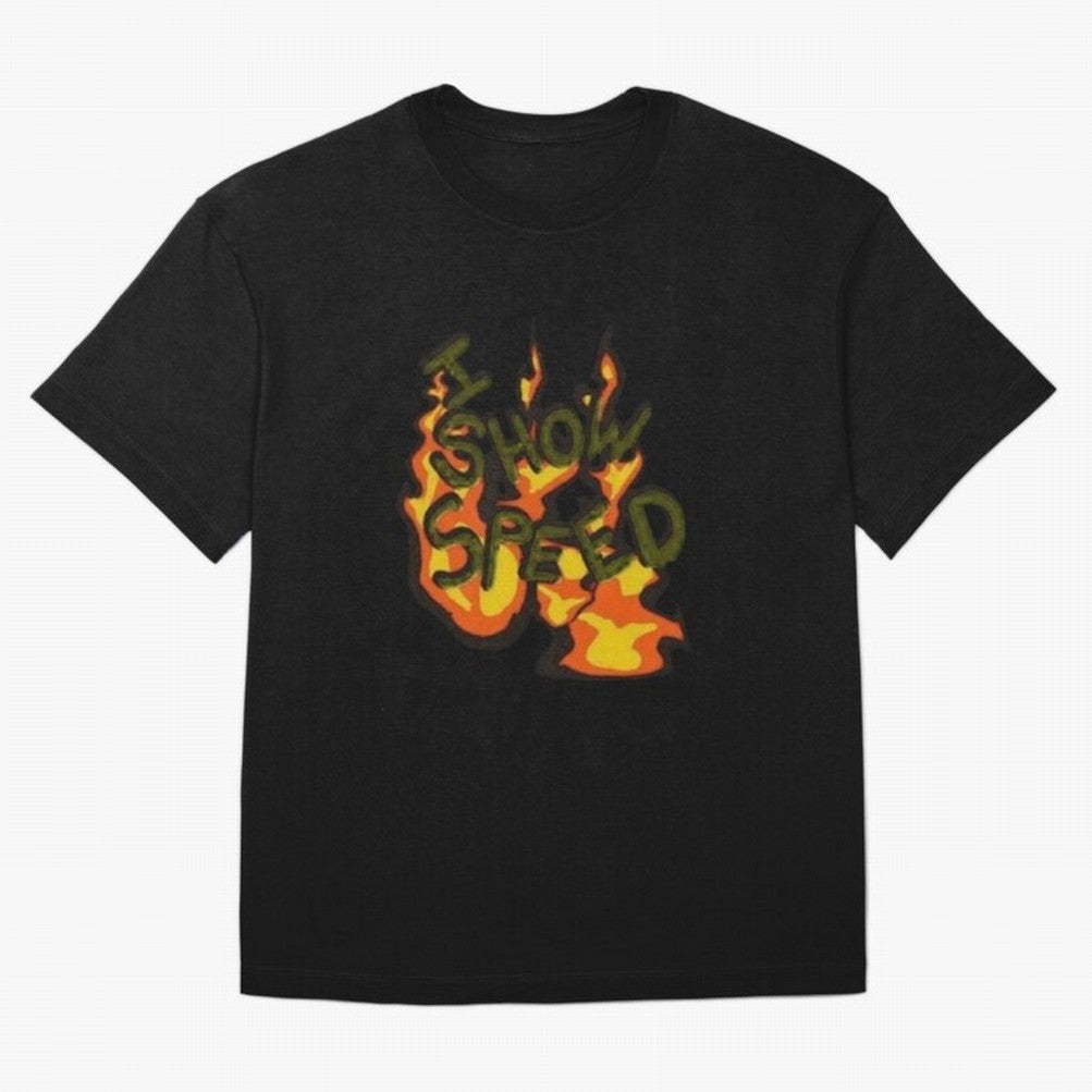 ISHOWSPEED MERCH LOGO 2 Oversized T-Shirt Relive the Noise and Pride of FIFA World Cup 2026 Inspired by Haaland, Portugal, Spain and Germany Energy, Game Day Rituals, Football Legends, Country Pride and the Road to the Final; Perfect for People Who