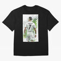 Ronaldo Oversized T-Shirt Live for the Drama of FIFA World Cup 2026 Centered on Haaland, Brazil, Portugal and Argentina Energy, Vintage Soccer Flavor, Modern Football Stars, National Flags and Final Night Emotion; Ideal for Football Dads, Football