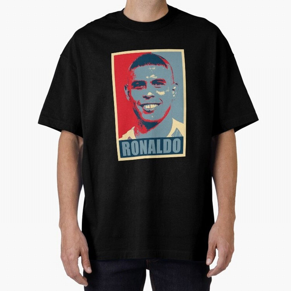 Ronaldo De Lima Hope Oversized T-Shirt Show Your Stadium Side during FIFA World Cup 2026 Spirit, Filled with Argentina, Neymar, Haaland and Cristiano Ronaldo, Soccer Culture, Superstar Moments, National Team Dreams and Competitive Fire; Great for