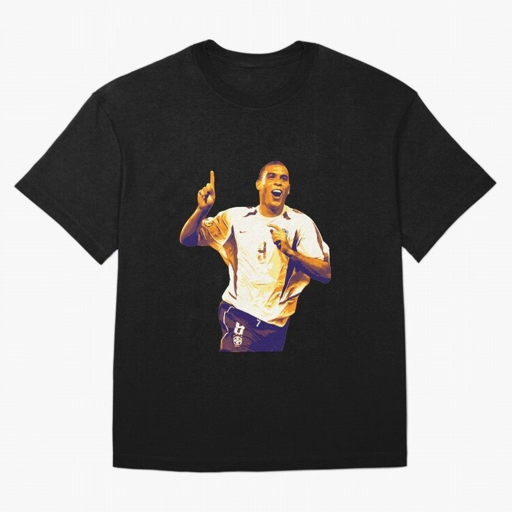 Ronaldo Naz¨¢rio brazil team Oversized T-Shirt Feel International Energy from FIFA World Cup 2026 Spirit, Connected to France and Portugal, Messi, Neymar and Mbappe, Soccer Culture, Superstar Moments, National Team Dreams and Competitive Fire;
