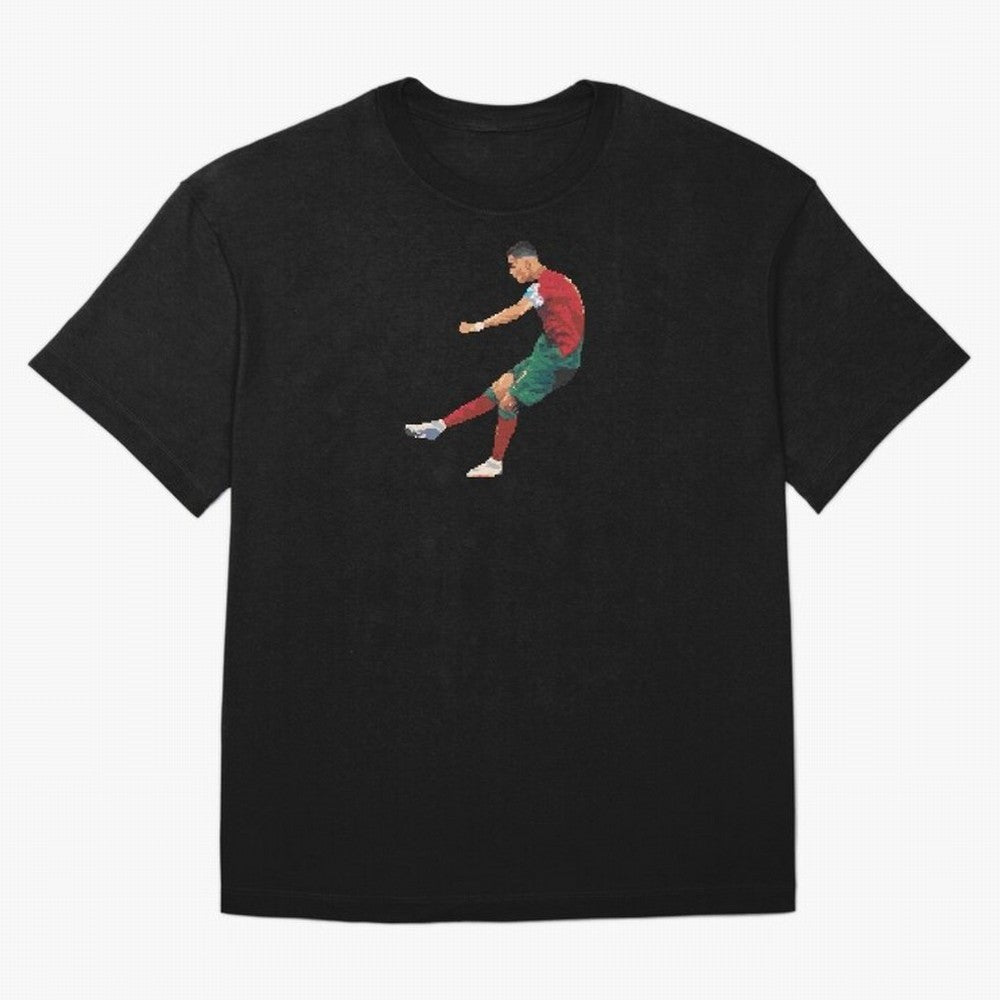 Cristiano Ronaldo Oversized T-Shirt Keep Football History Alive during Global Football Passion for FIFA World Cup 2026 Group Stage, Filled with Cristiano Ronaldo, Argentina, France and Brazil, Worldwide Fan Energy, Dramatic Goals, Stadium Lights