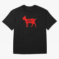 CR7 GOAT Red Oversized T-Shirt Show Love for Legendary Goals in Match Day Hype around FIFA World Cup 2026 Group Stage, Messi and Cristiano Ronaldo, England, France and Netherlands, Sports Nostalgia, International Competition, Famous Players and